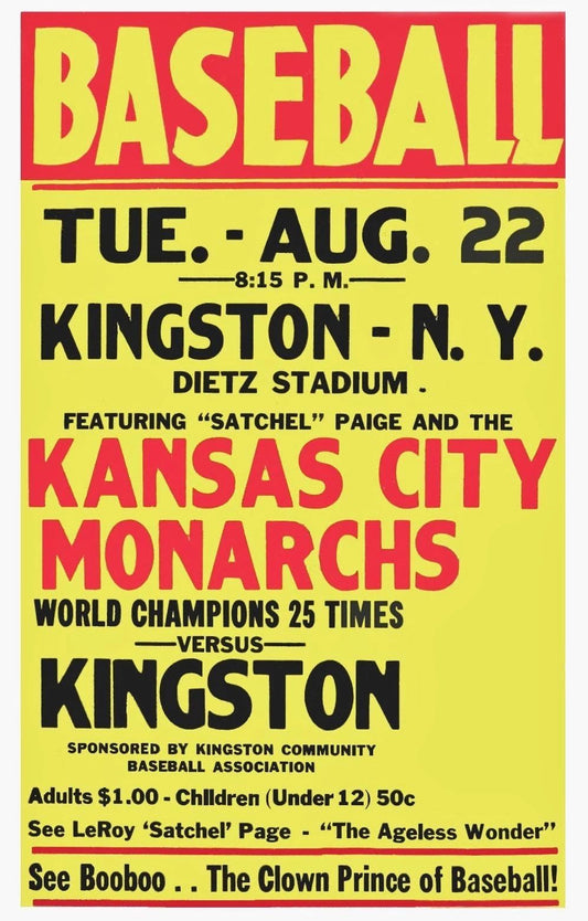 Kansas City Monarchs Vs Kingston Keychain Baseball Keychain Picture