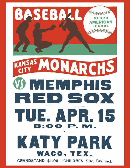 Kansas City Monarchs Vs Memphis Red Sox Keychain Baseball Keychain Picture