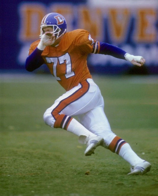 Karl Mecklenburg Photo Denver Broncos Picture Nfl Football