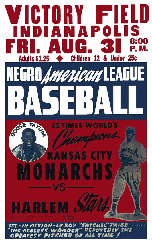 Kc Monarchs Vs Harlem Stars Keychain Baseball Picture Negro League