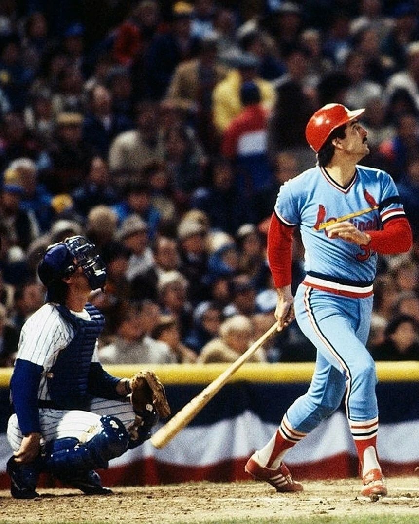 Keith Hernandez Keychain St Louis Cardinals Baseball Picture Mlb Action
