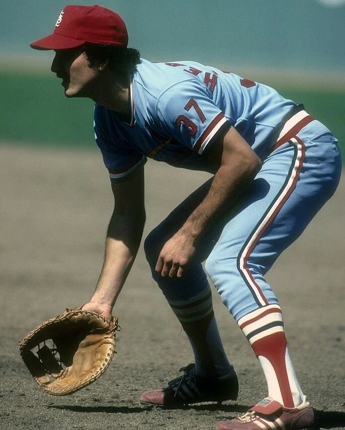 Keith Hernandez Photo St Louis Cardinals Baseball Picture Mlb Fielding