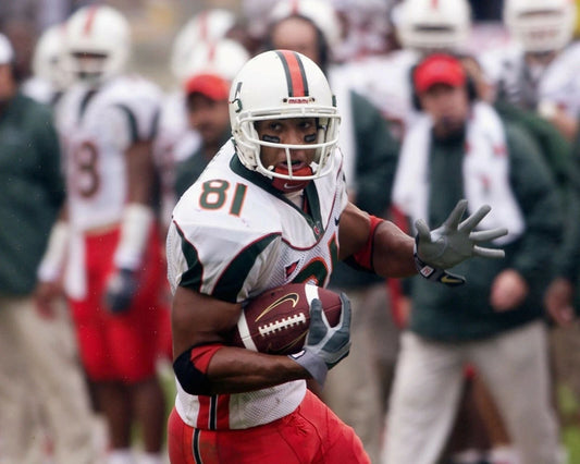 Kellen Winslow Magnet Miami Hurricanes Ncaa Football Close Action