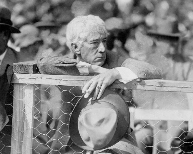 Kenesaw Mountain Landis Glossy Keychain First Baseball Commissioner Print 2