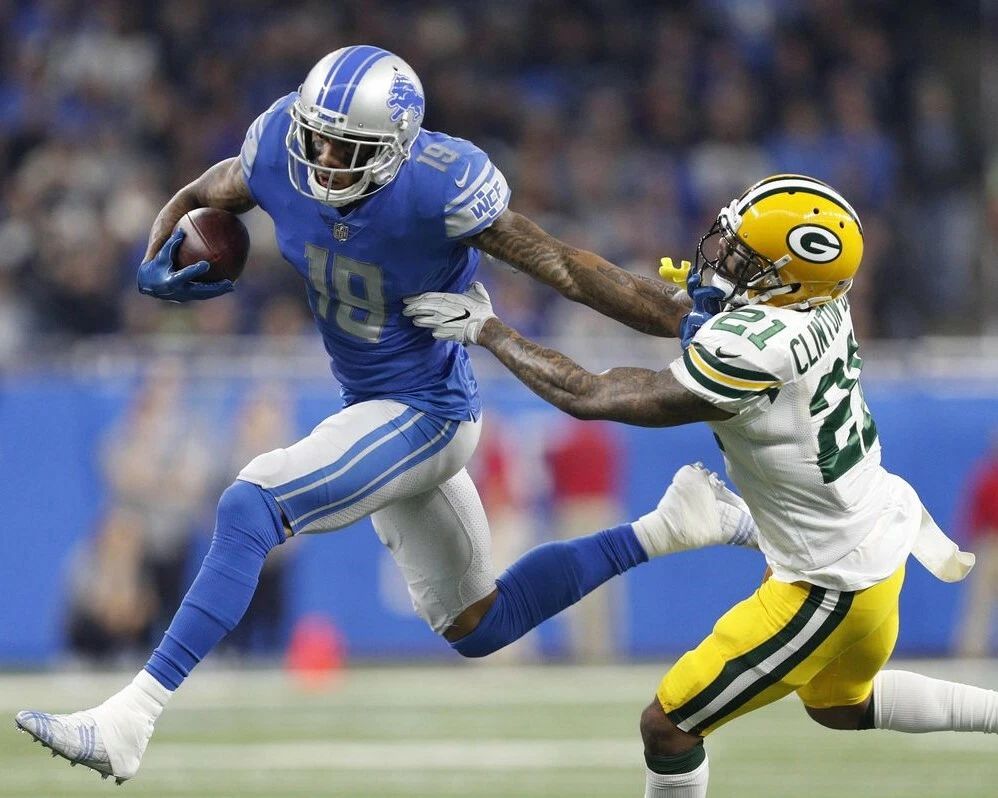 Kenny Golladay & Ha Ha Clinton Dix Photo Detroit Lions Picture Football