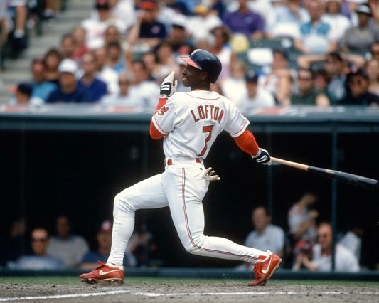 Kenny Lofton Photo Cleveland Indians Baseball Picture Mlb