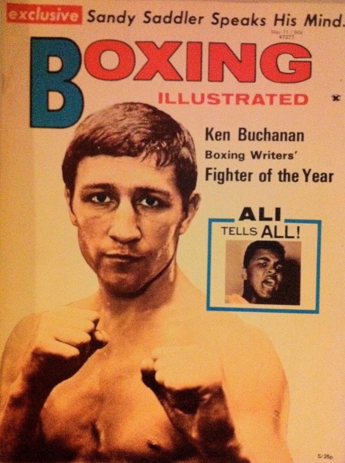 Ken Buchanan Keychain Boxing Magazine Picture