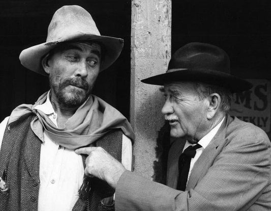 Ken Curtis & Milburn Stone Gunsmoke Classic Tv Show Picture Magnet Print