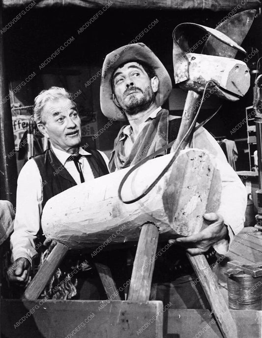 Ken Curtis & Milburn Stone Gunsmoke Tv Show Publicity Picture Magnet