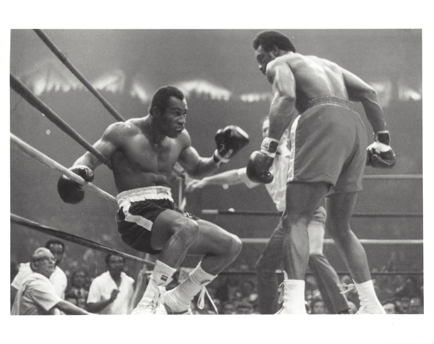 Ken Norton Vs George Foreman Photo Boxing Picture