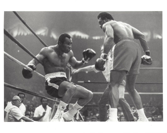 Ken Norton Vs George Foreman Keychain Boxing Picture