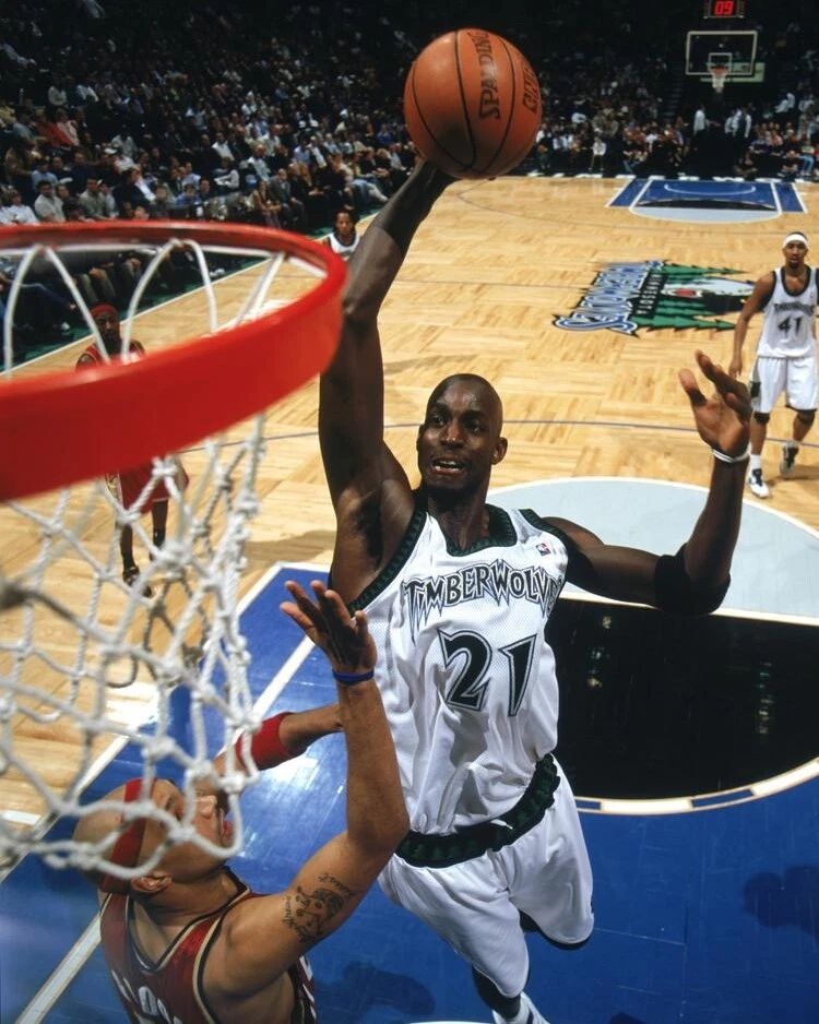 Kevin Garnett Photo Minnesota Timberwolves Basketball Picture Nba