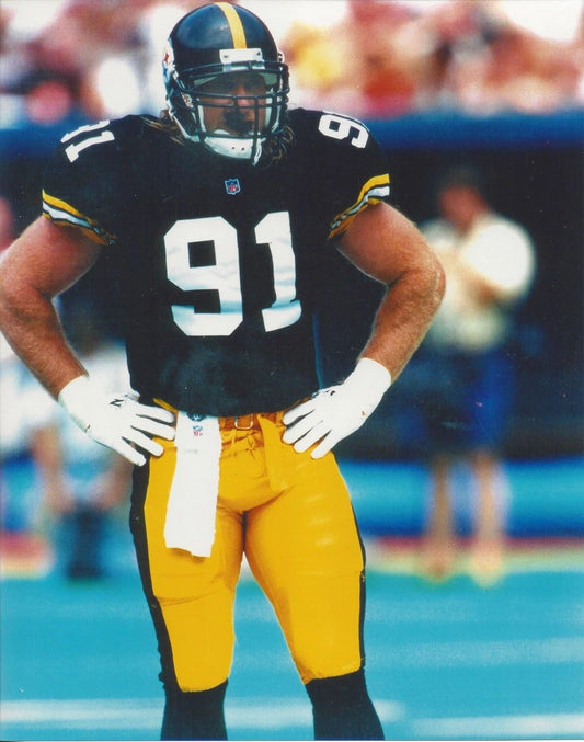 Kevin Greene Photo Pittsburgh Steelers Nfl Football