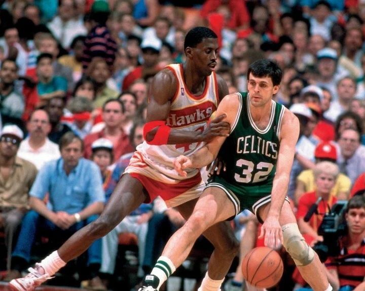 Kevin Willis & Kevin Mchale Magnet Atlanta Hawks Boston Celtics Basketball
