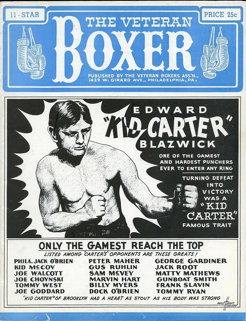 Kid Carder Photo Picture Boxing Edward Blazwick