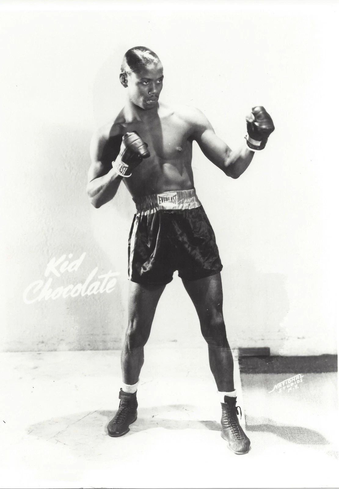 Kid Chocolate Photo Boxing Picture Bw