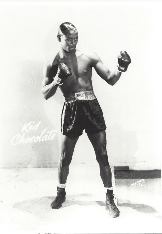 Kid Chocolate Photo Boxing Picture Bw