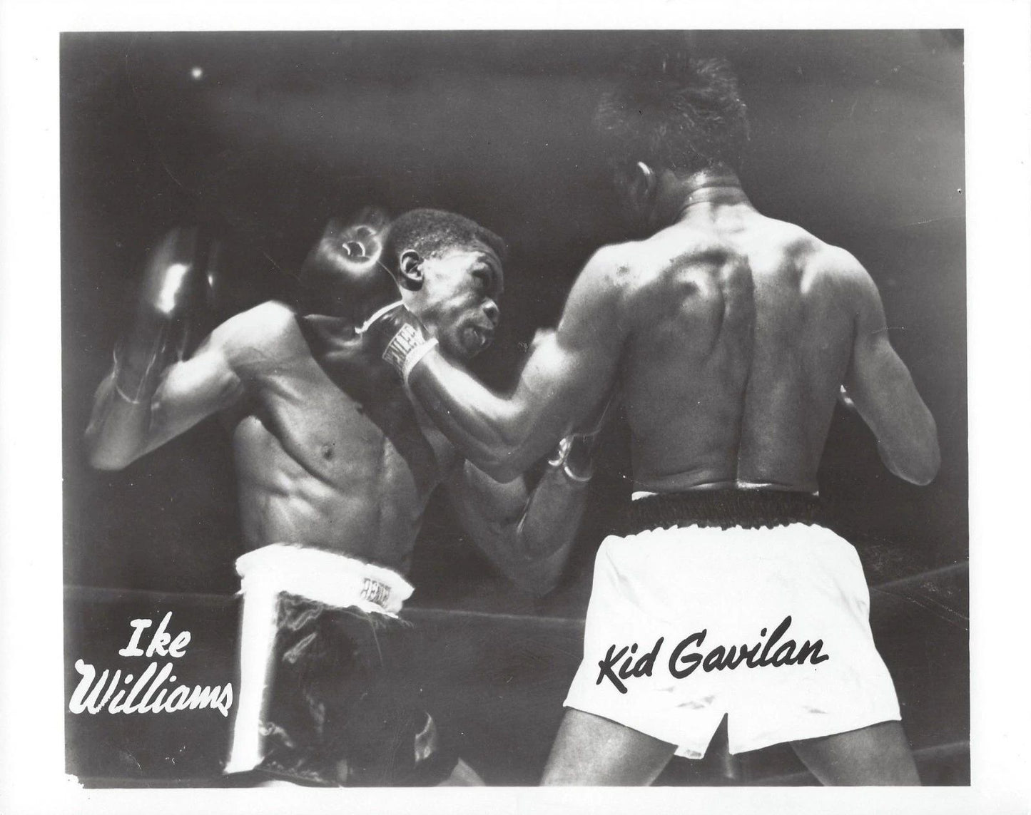 Kid Gavilan Vs Ike Williams Photo Boxing Picture 300 Piece Jigsaw Puzzle