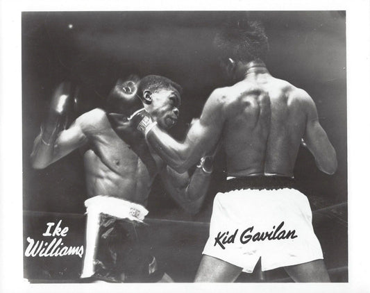 Kid Gavilan Vs Ike Williams Keychain Boxing Picture