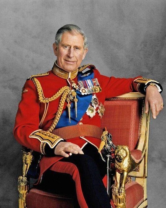 King Charles Iii Of The United Kingdom Glossy Keychain Prince Of Wales Keychain 2