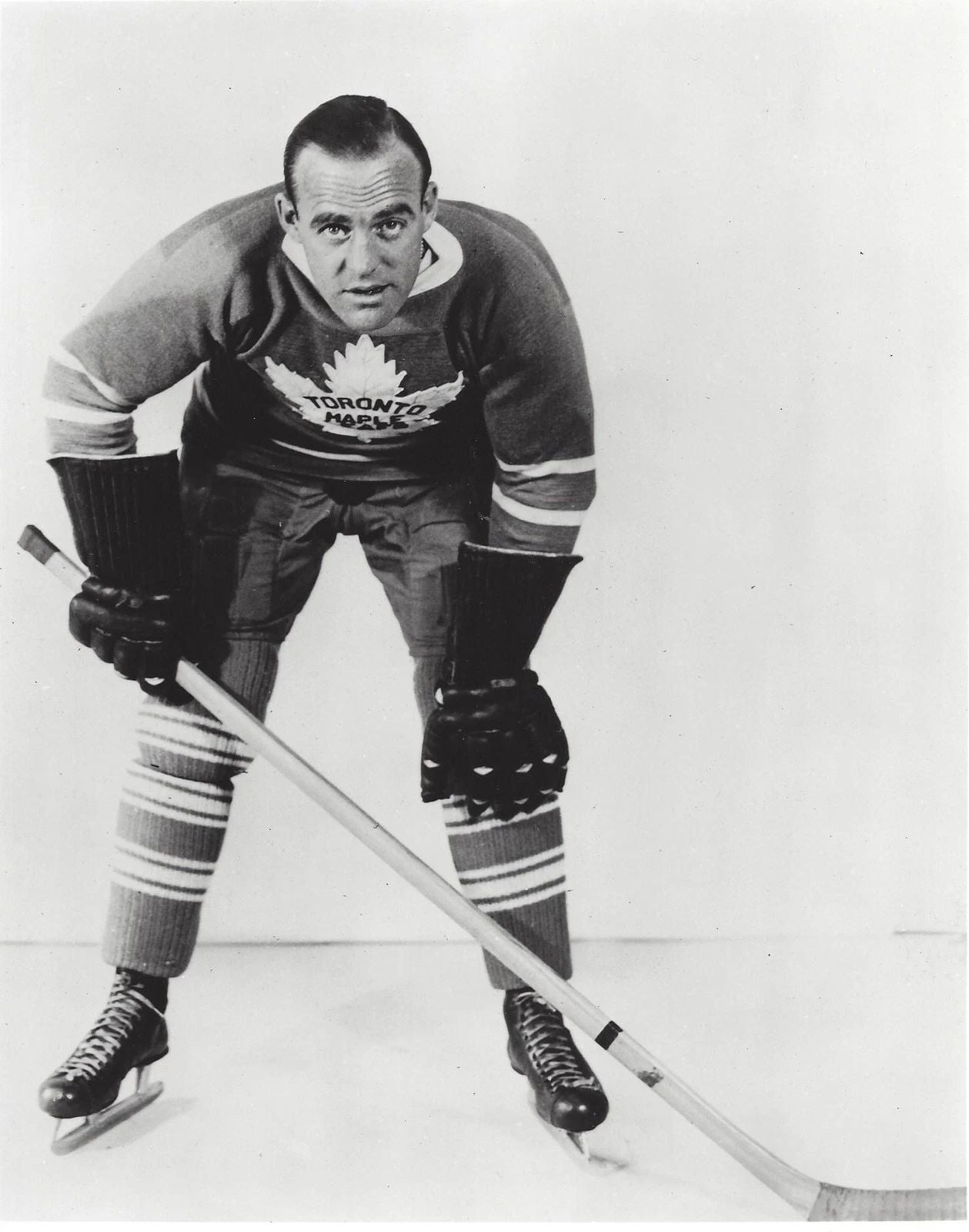 King Clancy Photo Toronto Maple Leafs Nhl Hockey Picture 300 Piece Jigsaw Puzzle