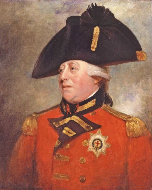 King George Iii Of The United Kingdom Glossy Keychain Great Britain Keychain 2