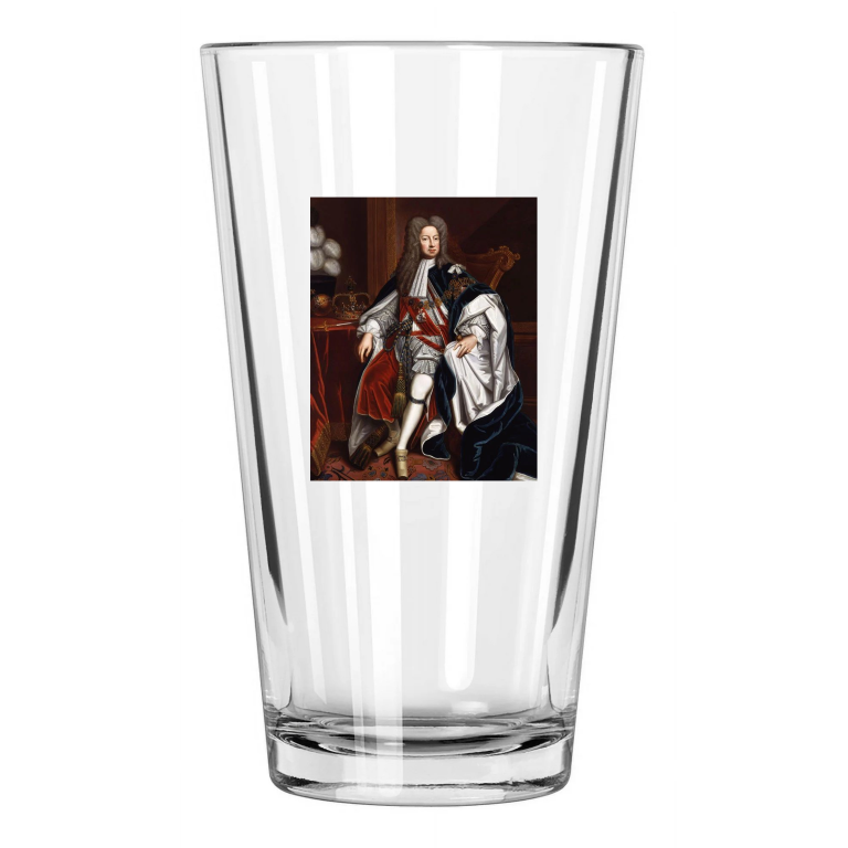 King George I Of The United Kingdom Photo Great Britain Pint Beer Drinking Glass