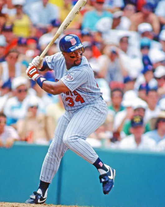 Kirby Puckett Glossy Keychain Minnesota Twins Print Hof 2001
