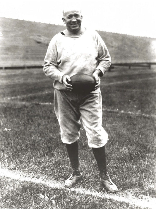 Knute Rockne Photo Notre Dame Fighting Irish Ncaa Football With Ball