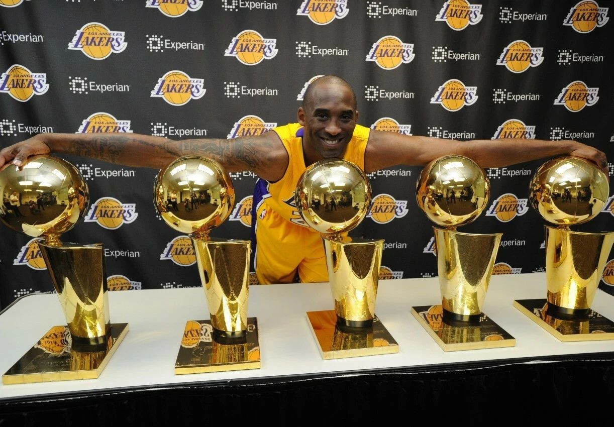 Kobe Bryant Photo Los Angeles Lakers La Basketball Nba Wide Border