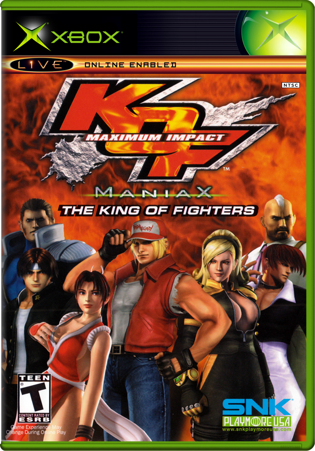 Kof Maximum Impact Maniax Xbox Print Poster