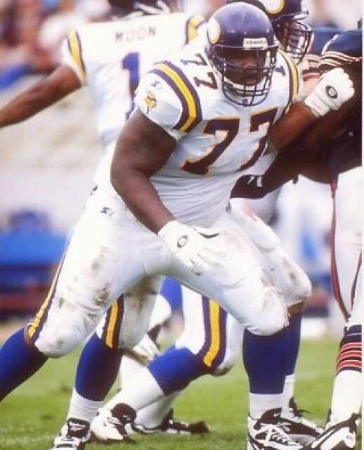 Korey Stringer Keychain Minnesota Vikings Football Picture Nfl