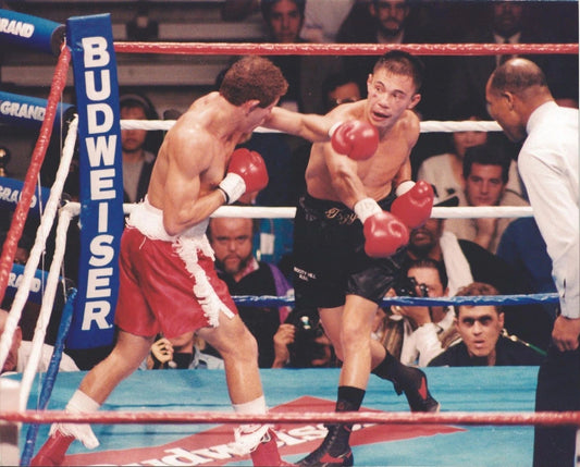 Kostya Tszyu Keychain Boxing Picture Ring Action
