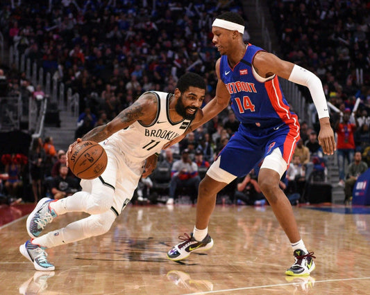 Kyrie Irving Photo Brooklyn Nets Basketball Nba Vs Knicks