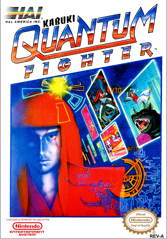 Kabuki Quantum Fighter (Usa) (Bordered For Nes Classic Use) Nes Print Poster