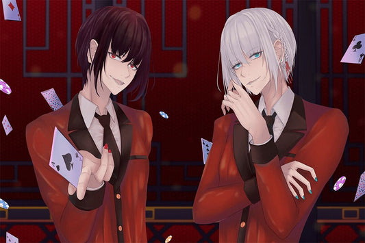 Kakegurui Jabami Yumeko Japan Anime Adventure Wall Art Home Decor Poster