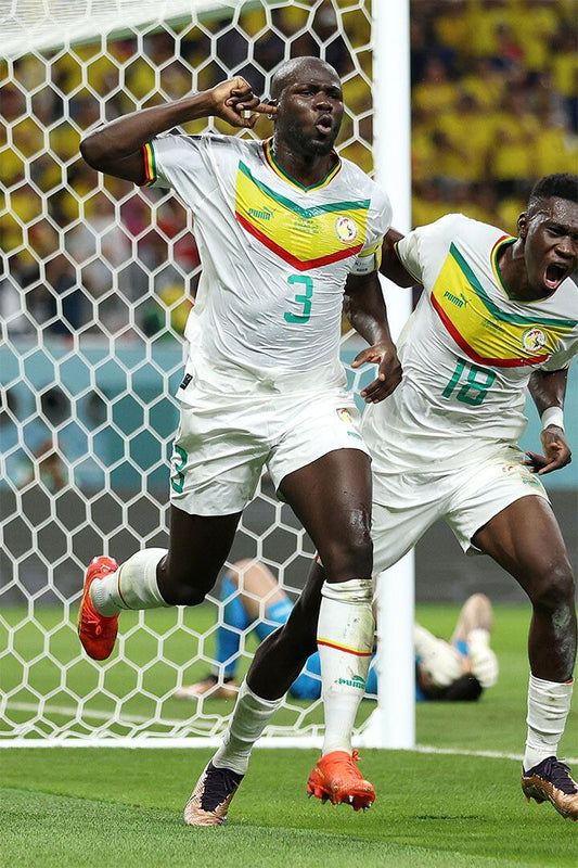 Kalidou Koulibaly Fans Goal Celebration Senegal Wall Art Home Poster