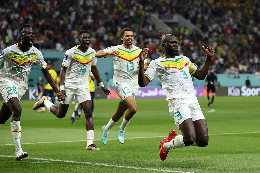 Kalidou Koulibaly Goal Celebration Senegal World Cup Jigsaw Puzzle