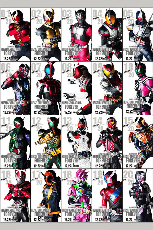 Kamen Rider Dragon Knight Fight Warrior Tv Wall Art Home Decor Poster