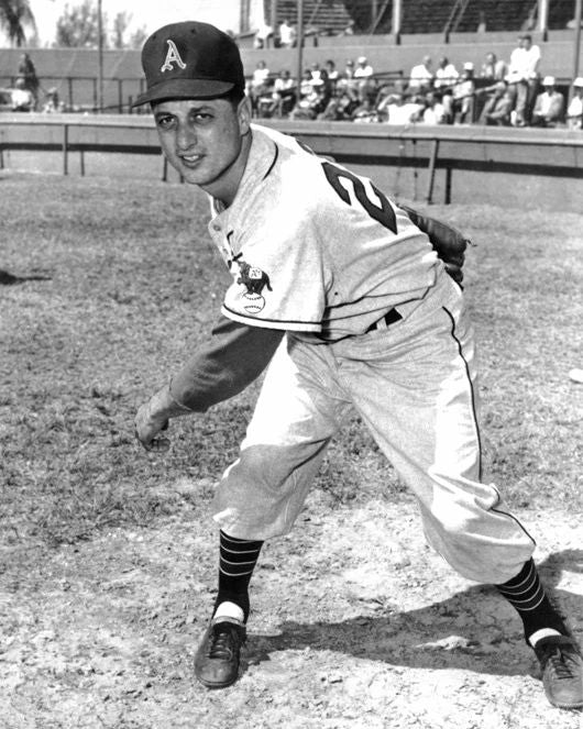 Kansas City Athletics Tommy Lasorda Glossy Photo Baseball Poster Print