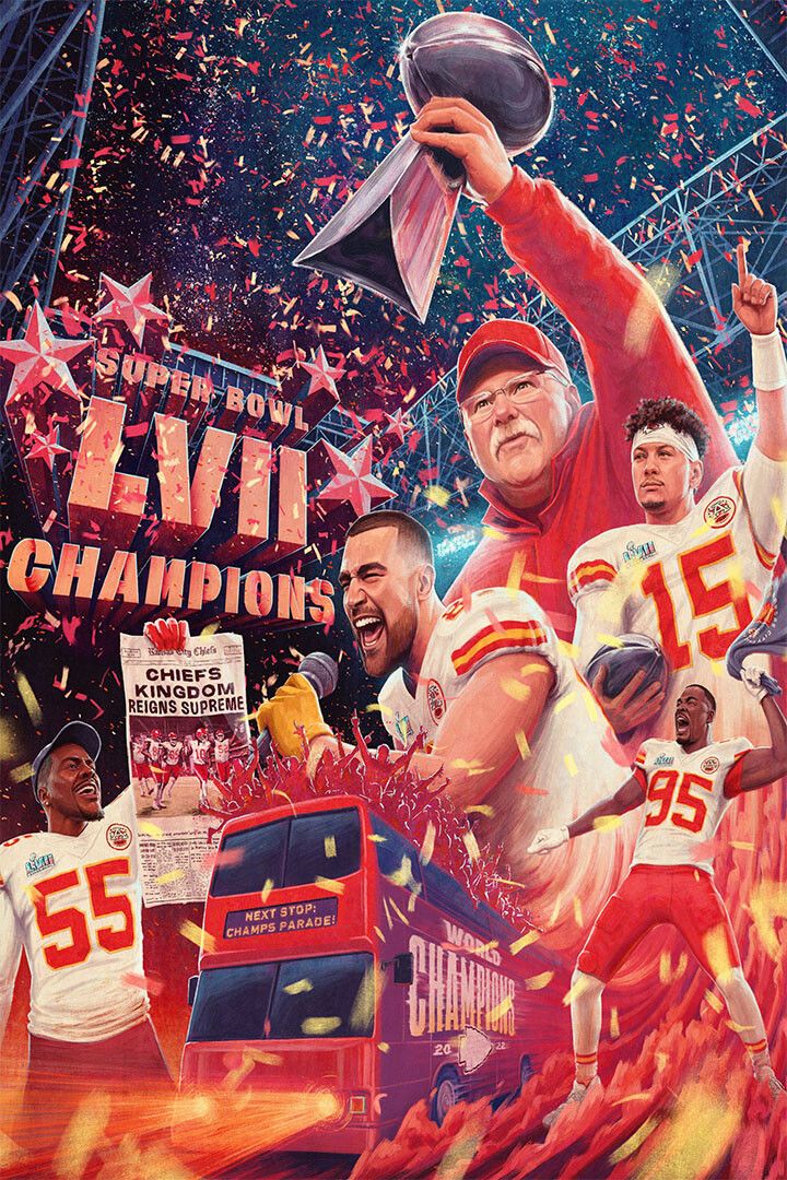 Kansas City Chiefs American Football Team Players Jigsaw Puzzle