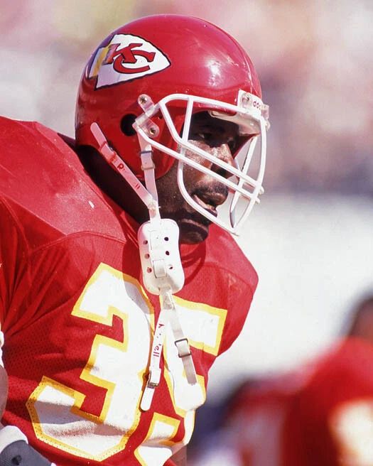 Kansas City Chiefs Christian Okoye Glossy Keychain Nfl Football Keychain 1