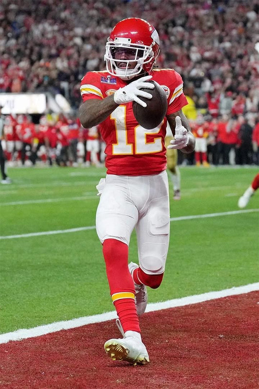 Kansas City Chiefs Champions Mecole Hardman Jr Football Wall Poster