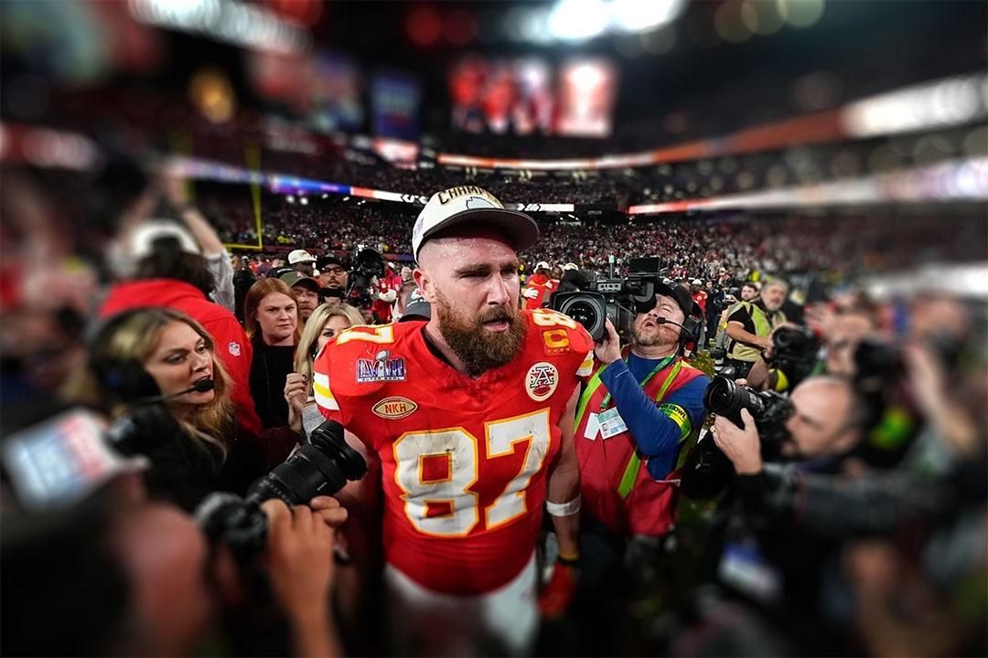 Kansas City Chiefs Champions Travis Kelce Football Sport Jigsaw Puzzle
