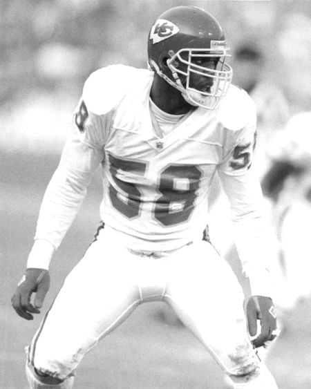 Kansas City Chiefs Derrick Thomas Glossy Keychain Nfl Football Keychain