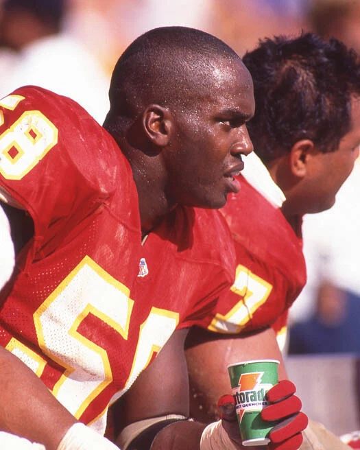 Kansas City Chiefs Derrick Thomas Glossy Keychain Keychain Football Print Hof 09