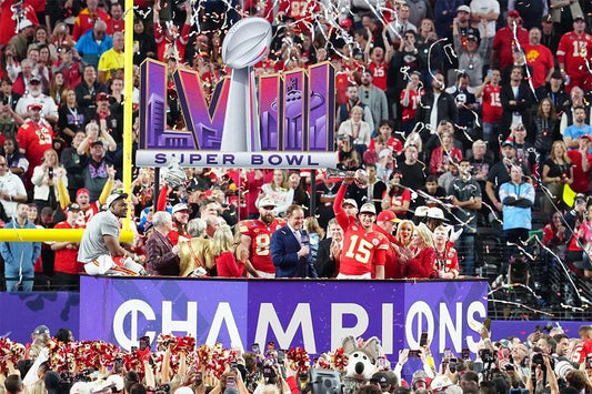 Kansas City Chiefs Football Champions Celebration Football Wall Poster