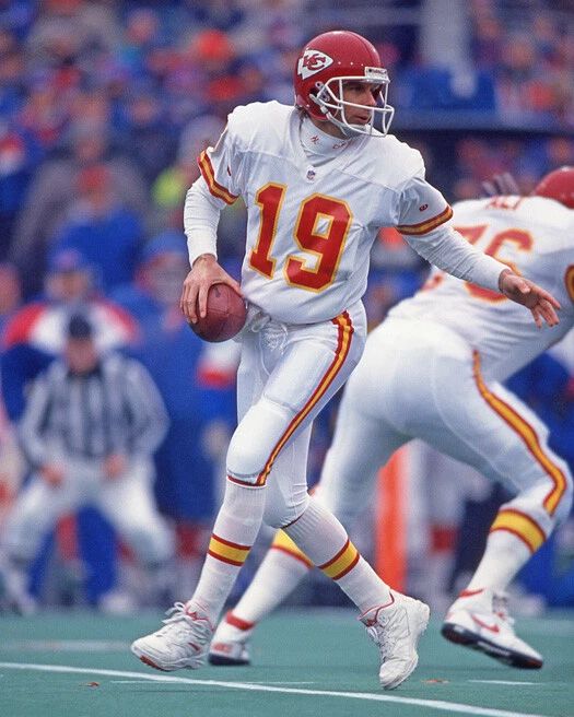 Kansas City Chiefs Joe Montana Glossy Keychain Afc Playoffs Print Hof 2000