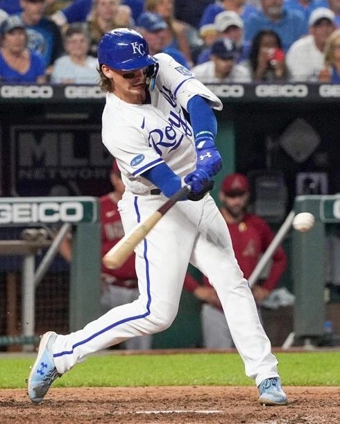 Kansas City Royals Bobby Witt Jr Glossy Magnet Baseball Magnet