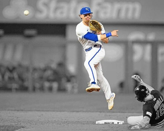 Kansas City Royals Bobby Witt Jr Glossy Photo Baseball Spotlight Poster